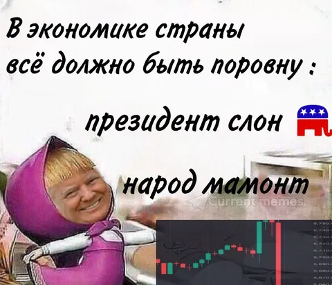 Президент слон, народ мамонт