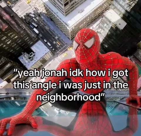 Spider-Man Explains the Camera Angle