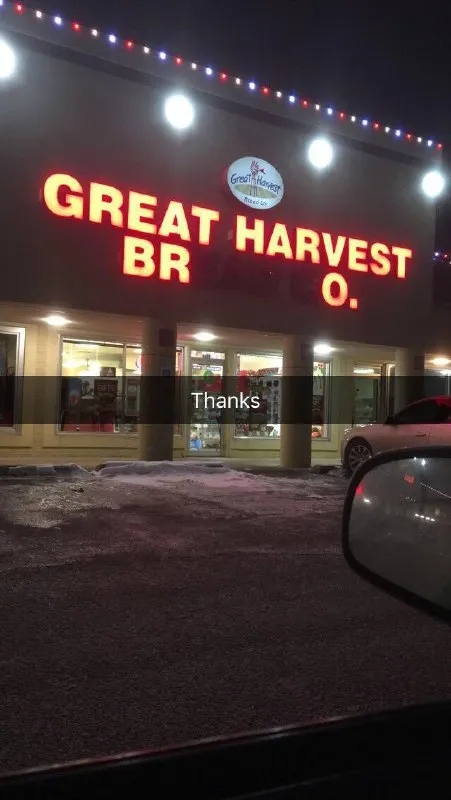 Great Harvest Sign Malfunction