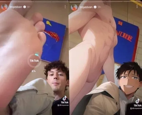 Troye Sivan anime comparison
