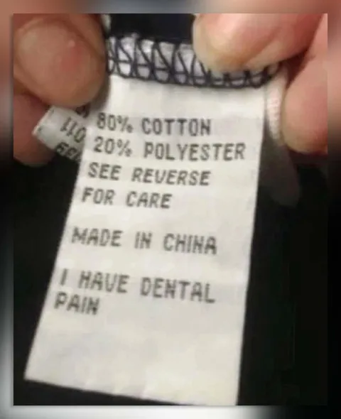 I Have Dental Pain Clothing Tag