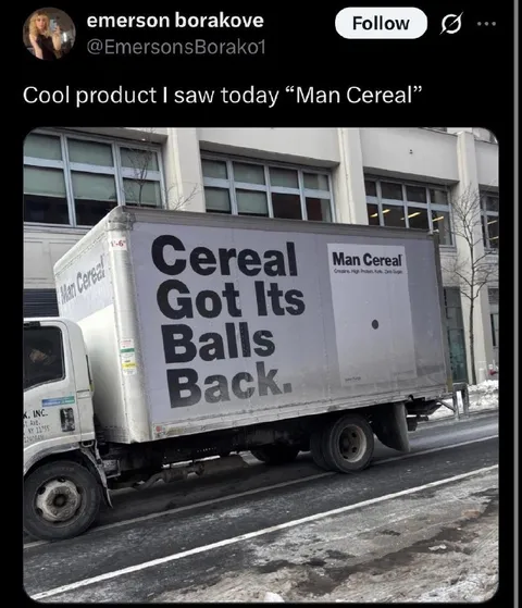 Cereal Got Its Balls Back