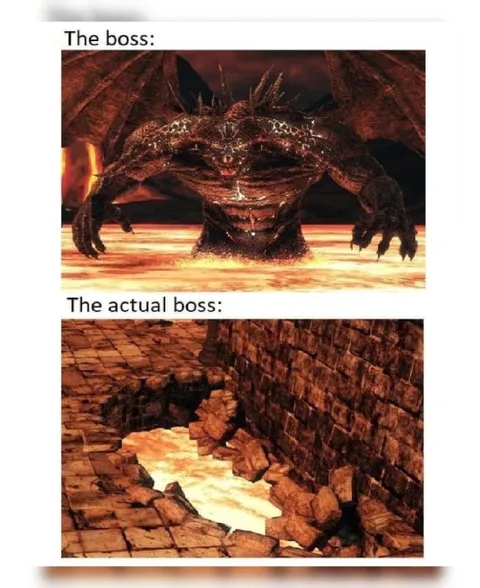 The Actual Boss Is the Floor