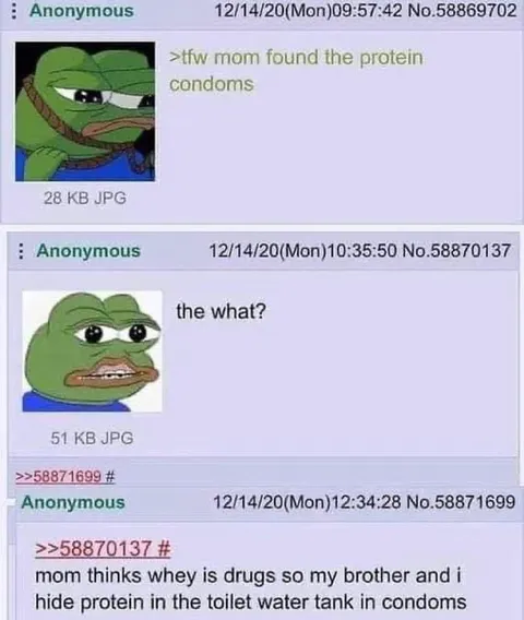 Mom Found the Protein Condoms