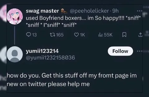 Boyfriend Boxers Twitter Disaster