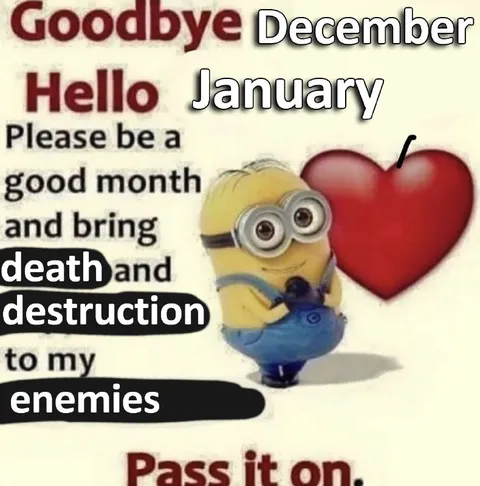 Hello January, Bring Destruction