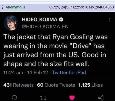 Ryan Gosling Drive Jacket