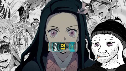 Nezuko Chewing Gum Wojak