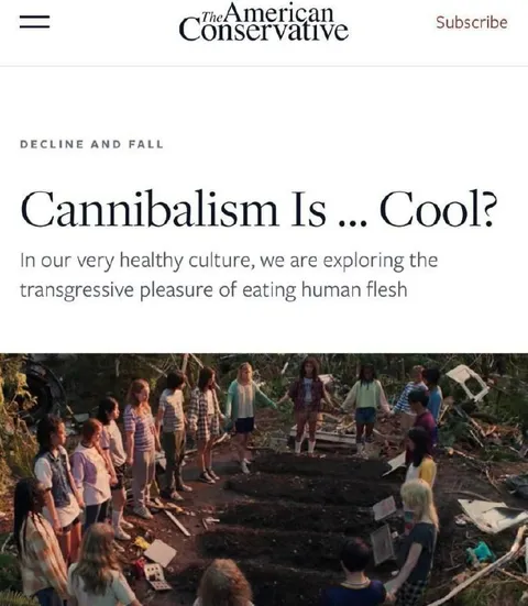 Cannibalism Is Cool?