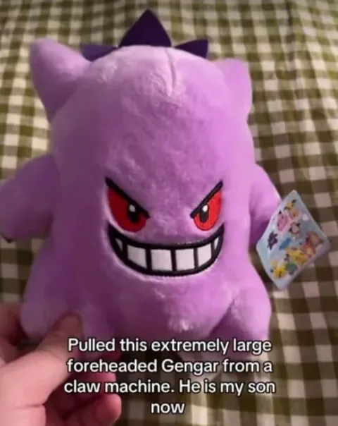 Giant Gengar Plush Son