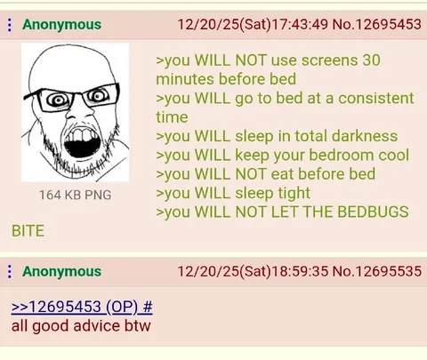 All Good Advice BTW