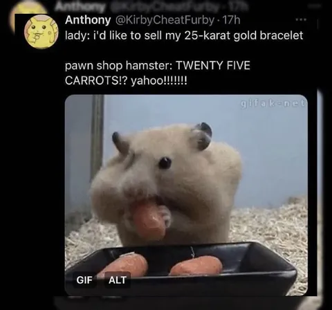 Twenty Five Carats Hamster