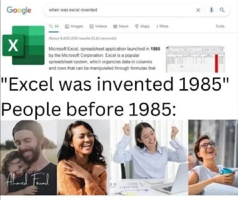 People Before Excel Was Invented