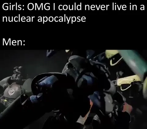 Men Thriving in the Nuclear Apocalypse