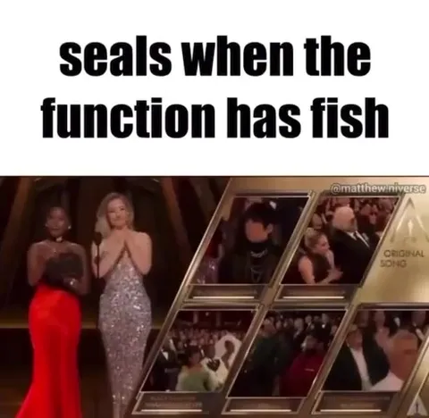 Seals when the function has fish