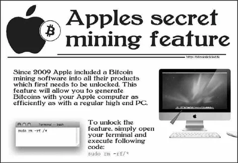 Apple Secret Mining Feature