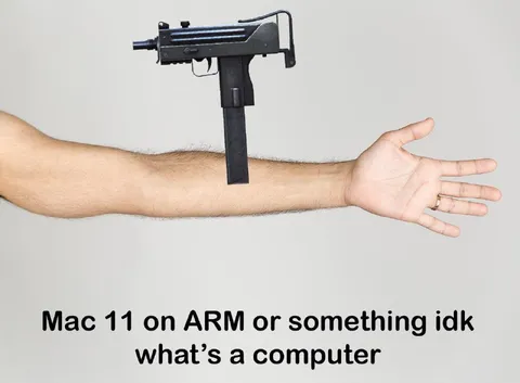 Mac 11 on ARM Confusion