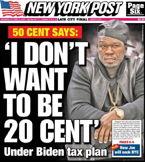 50 Cent Doesn't Want to Be 20 Cent