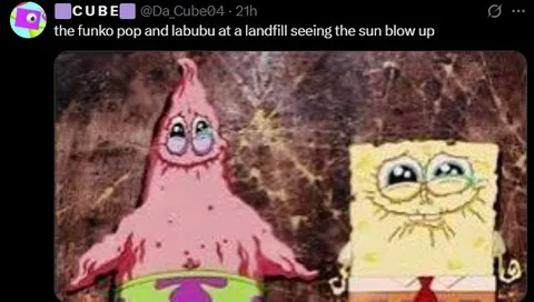 Funko Pop and Labubu at Landfill