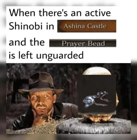 Active Shinobi Sees Unguarded Prayer Bead