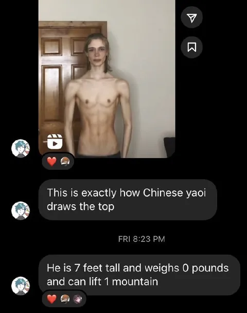 Chinese Yaoi Top Character