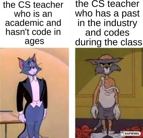 CS Teacher Before and After Coding