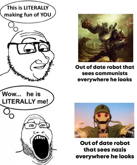 Literally Me Robot Parody