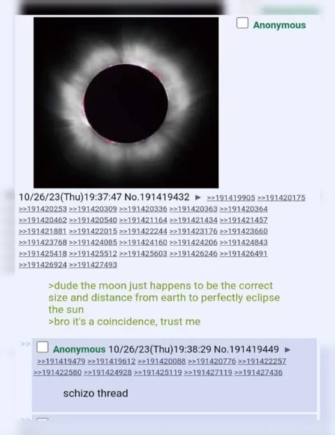 Moon Eclipse Coincidence