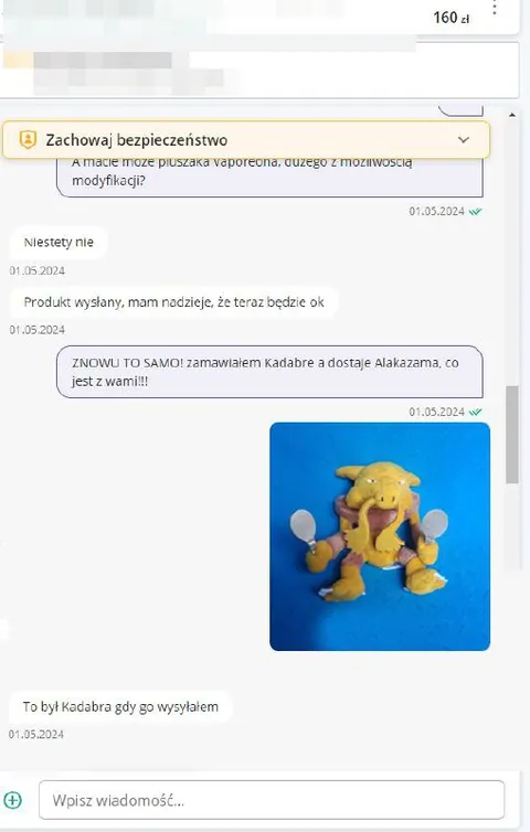 Znowu dostałem Alakazama