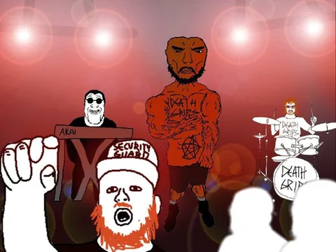 Death Grips Concert Crowd
