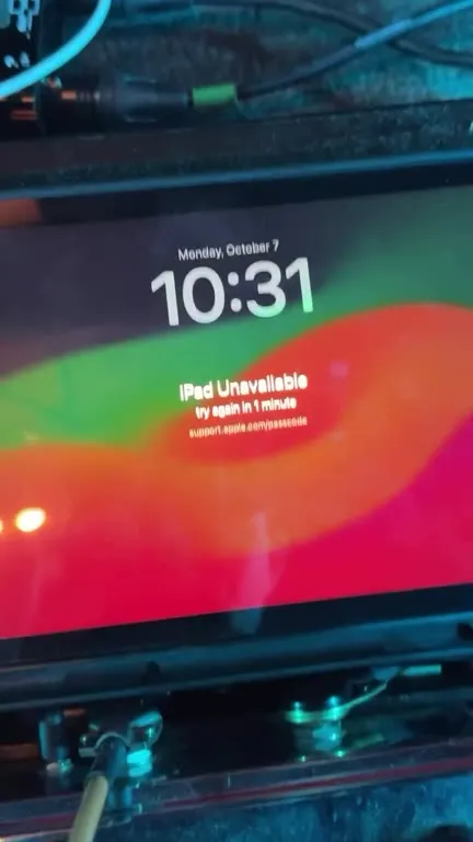 iPad Unavailable During Concert