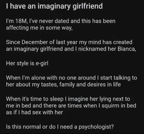 Imaginary E-Girl Girlfriend
