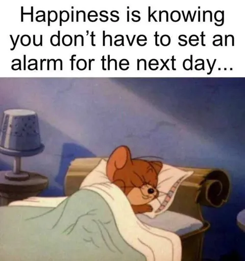 No Alarm Tomorrow