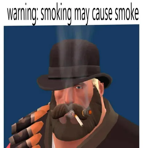 Smoking May Cause Smoke