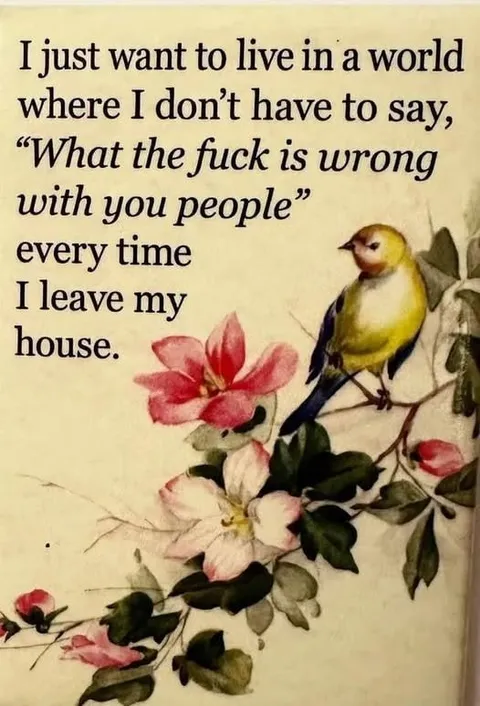 What the Fuck Is Wrong With You People