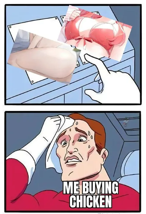 Me Buying Chicken