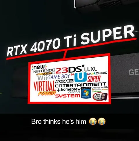 Bro Thinks He’s Him
