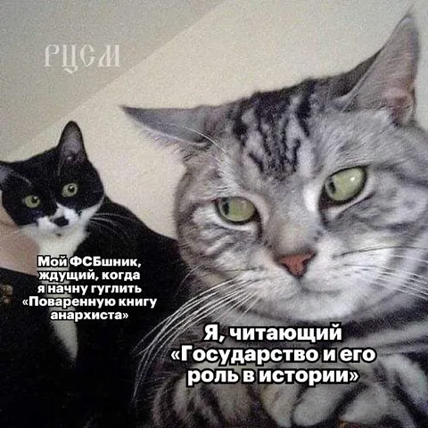 ФСБшник и анархистская книга