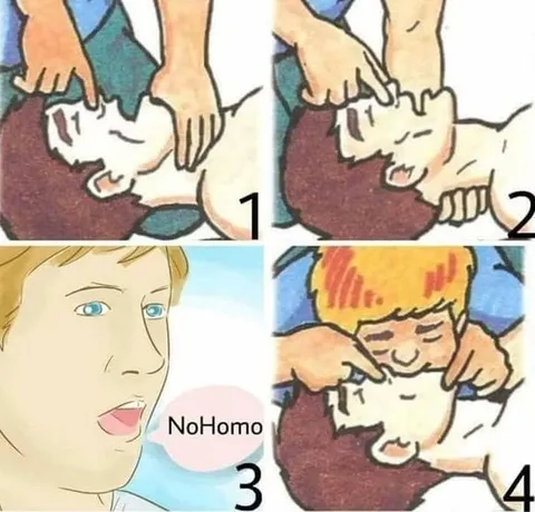 No Homo Panel Meme