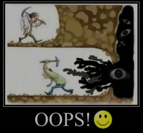 Oops Tunnel Monster