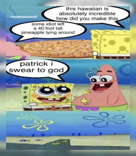Patrick Sees SpongeBob’s Pineapple