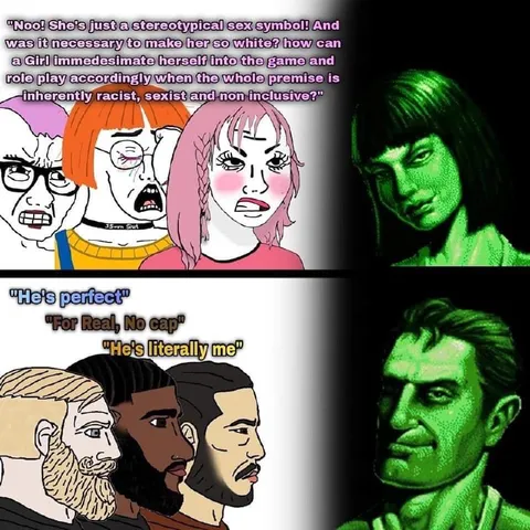 Progressive Criticism Versus Male Approval