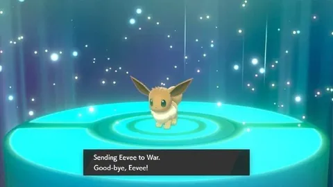 Sending Eevee to War
