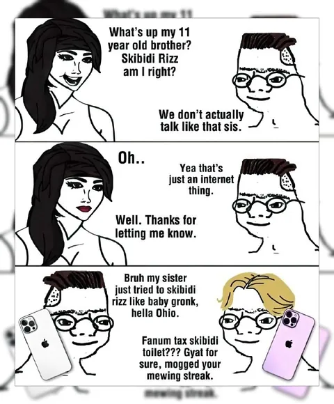 Sister Uses Gen Z Slang