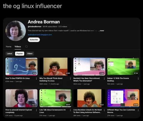 The OG Linux Influencer