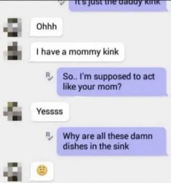 Mommy Kink Means Doing Dishes