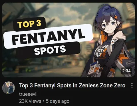 Top 3 Fentanyl Spots