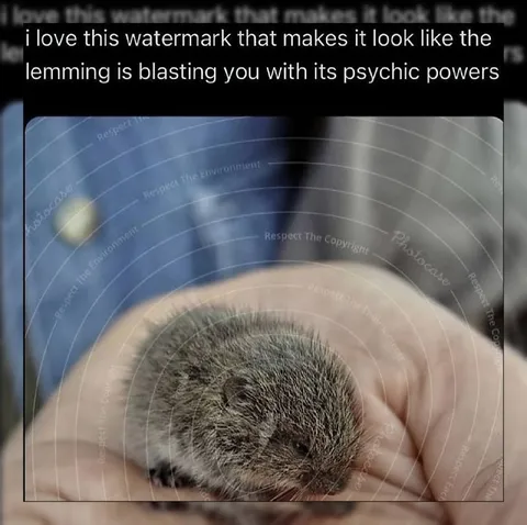 Lemming Psychic Powers Watermark