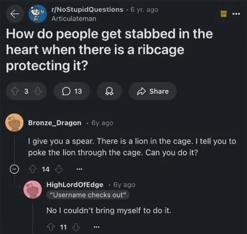 The Lion in the Cage Riddle