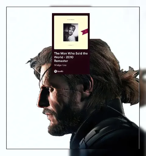 Venom Snake Listening to Midge Ure